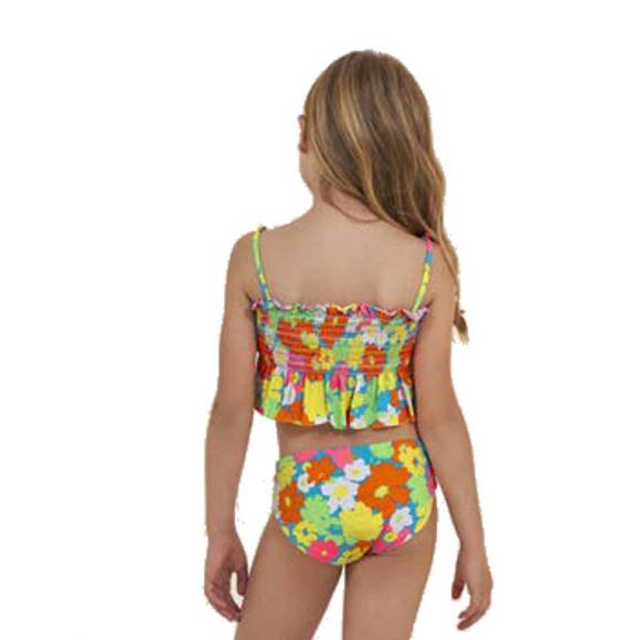 NEW MAAJI 90s flora fiesta bikini in yellow - Picture 2 of 2